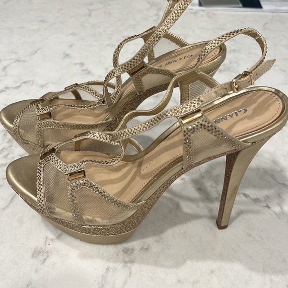 Gianni Bini Size 8 Platform Stilleto Sandals - Picture 2 of 10